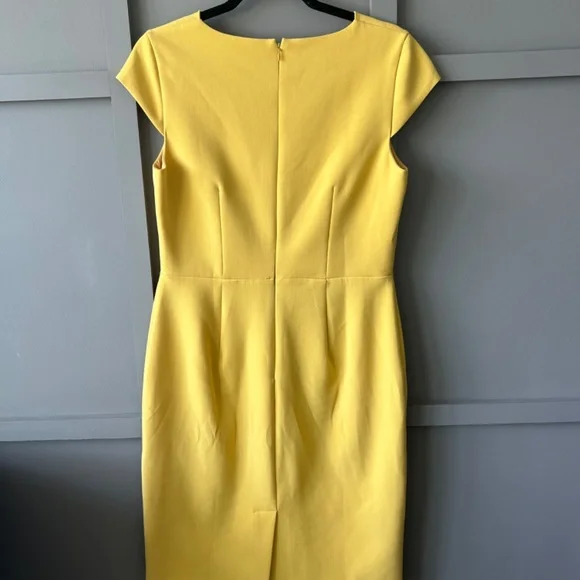 Ann Taylor Yellow formal dress size (6) - Picture 2 of 4